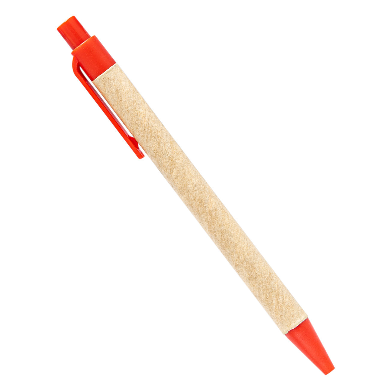 Ballpoint pen Environmental protection kraft paper ballpoint pen Advertising pen can print ballpoint pen Application Scenario