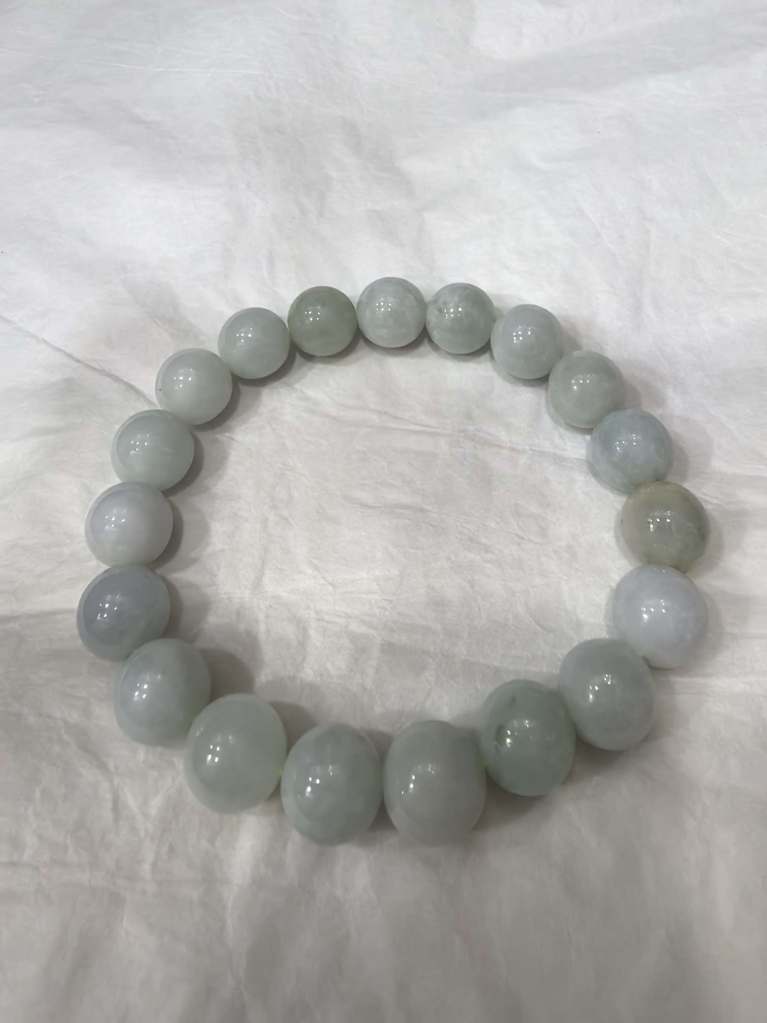 A-grade jade bracelets, tourist street stalls, handicrafts, ornaments, couple bracelets detail image 7