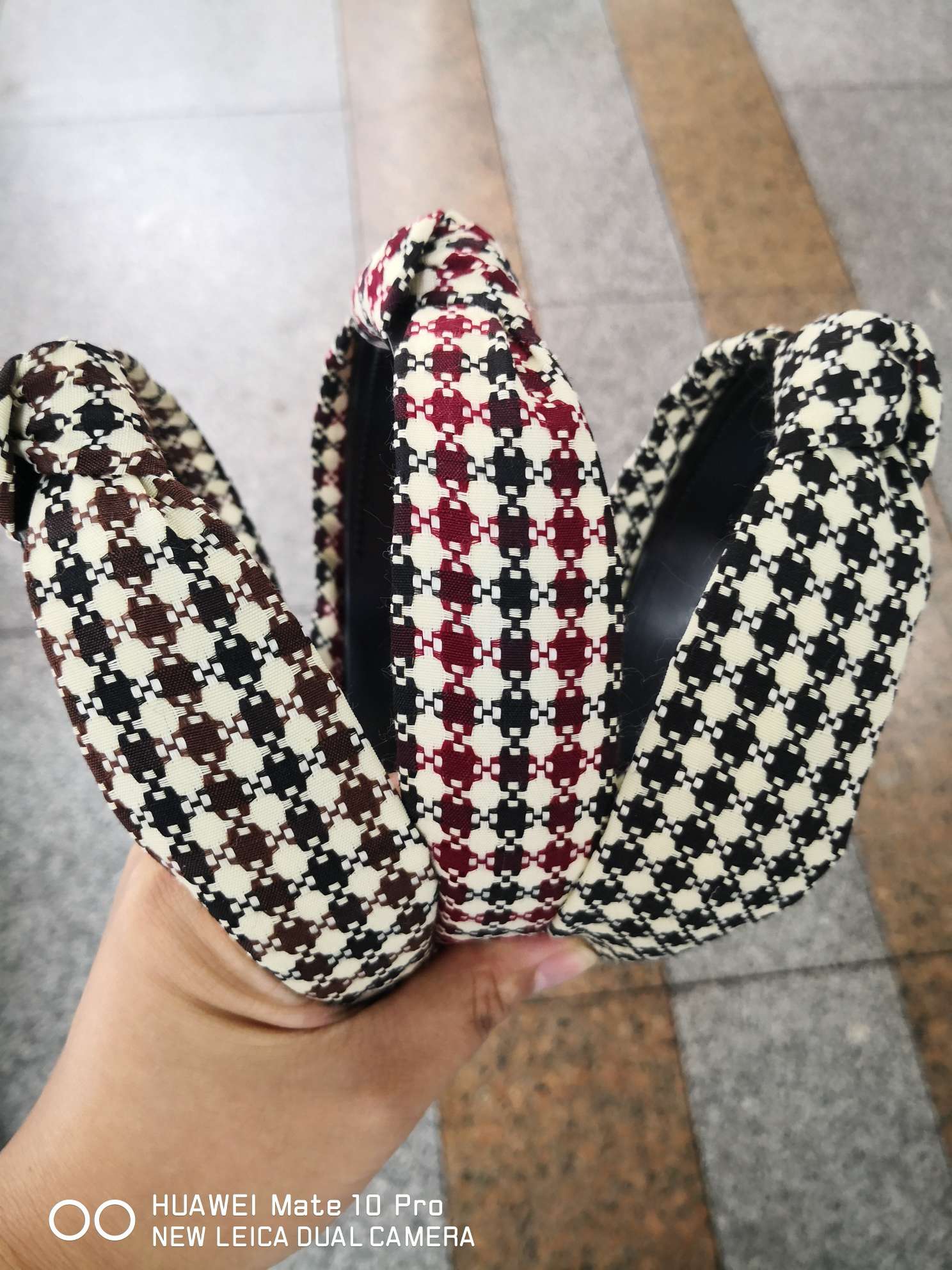 Fabric headband detail image 1