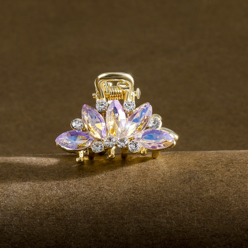 半扎发小抓夹发饰小号发夹2024新款高端短发发饰侧边夹子头饰发卡 详情图3