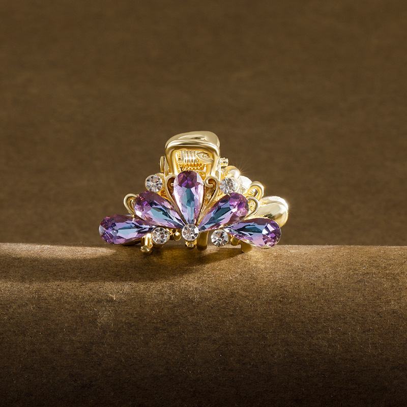 半扎发小抓夹发饰小号发夹2024新款高端短发发饰侧边夹子头饰发卡 详情图6