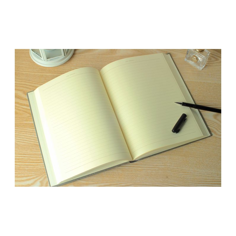 Notebook 520 hardcover, 16k notepad, B5 hardcover diary, kraft paper cover, 2383 Specification image