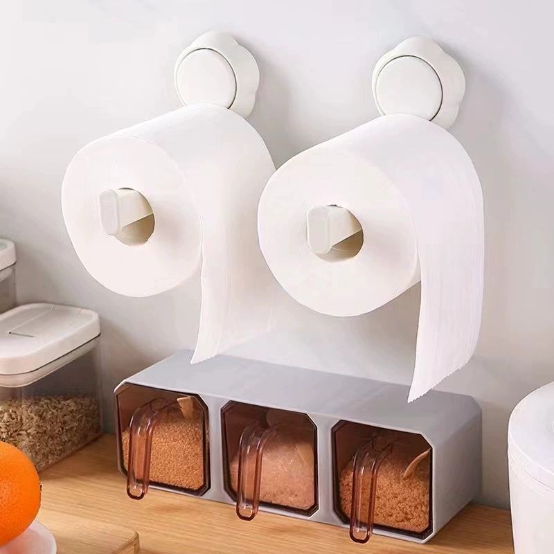 F34-X-11 New perforation-free sucker paper winder Paper towel holder toilet paper winder Item Picture