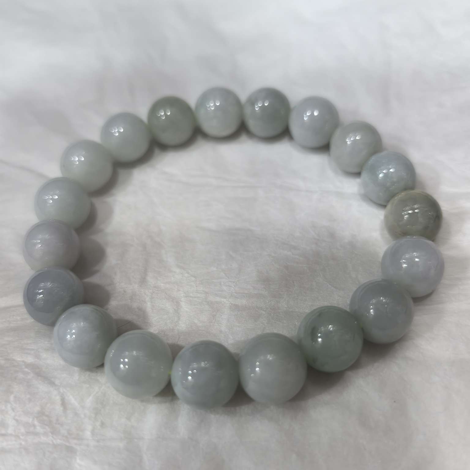 A-grade jade bracelets, tourist street stalls, handicrafts, ornaments, couple bracelets detail image 5