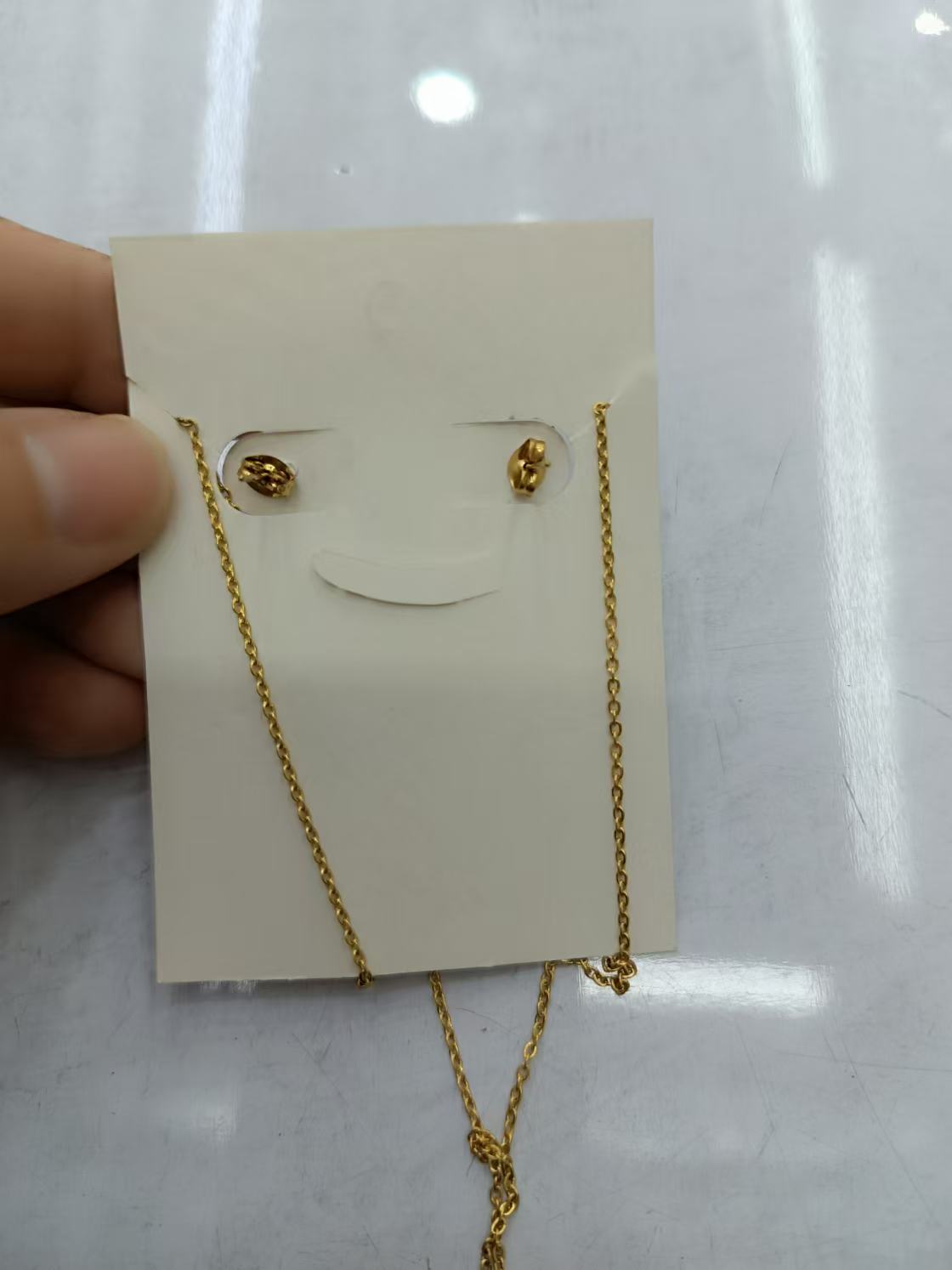 链条脚链/天然珍珠链/诸暨珍珠/平洲玉器街/银手链白底实物图