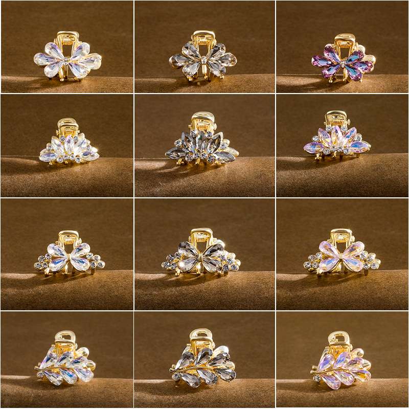 半扎发小抓夹发饰小号发夹2024新款高端短发发饰侧边夹子头饰发卡 