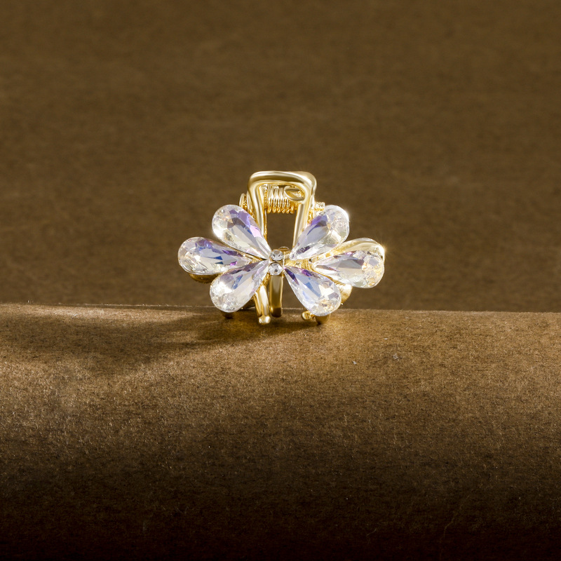 半扎发小抓夹发饰小号发夹2024新款高端短发发饰侧边夹子头饰发卡 详情图2