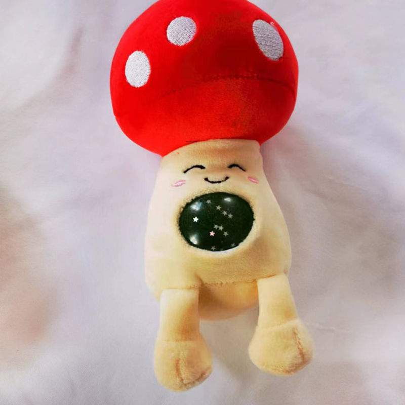 European and American cross-border plush mushroom-head toys, cute animal figurines, cartoon stress-relieving toys can be customized Application Scenario
