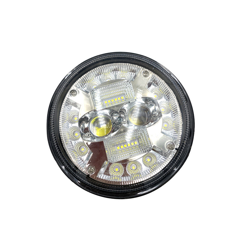 Electric car motorcycle thickened aluminum die-casting external headlights complete 12-80v LED headlights Item Picture