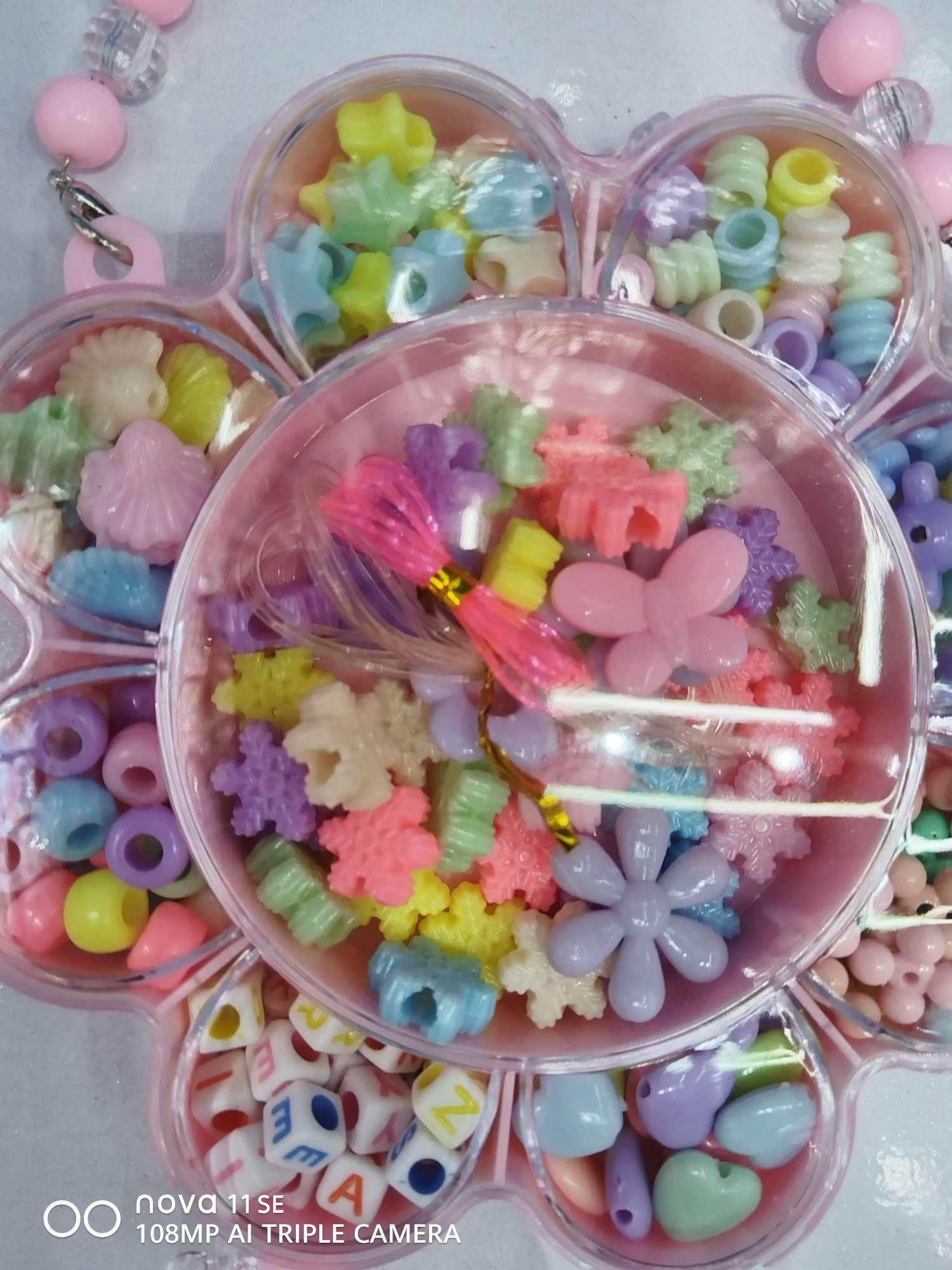 Children's educational toys, science and education, early education, enlightenment education toy sets, other educational toys, DIY beaded toys detail image 2