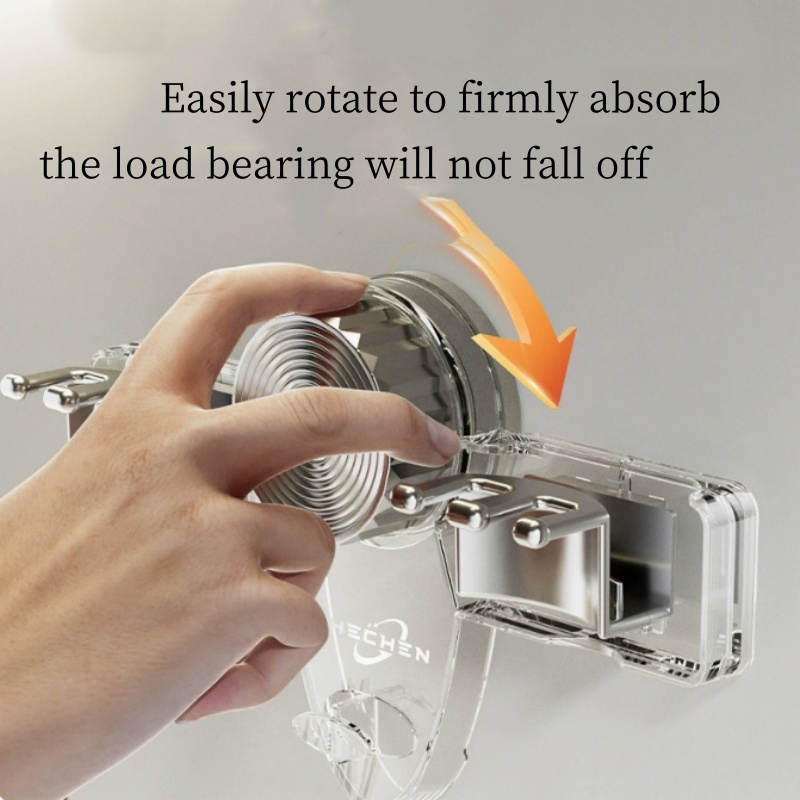 牙刷置物架真空吸盘可移动免打孔卫生间浴室收纳漱口杯壁挂式防滑固定家庭置物架支架带挂钩浴室简约收纳夹可移动牙刷架详情3