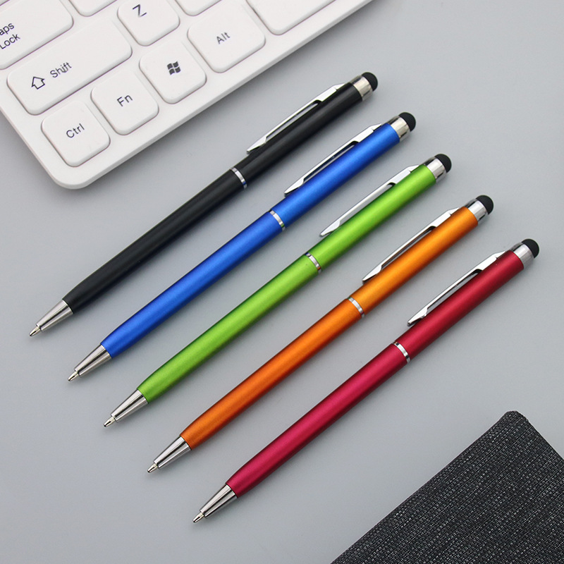 Ballpoint pen Capacitor pen Spray paint rod Ballpoint pen Classic advertising printable advertising pen Specification drawing