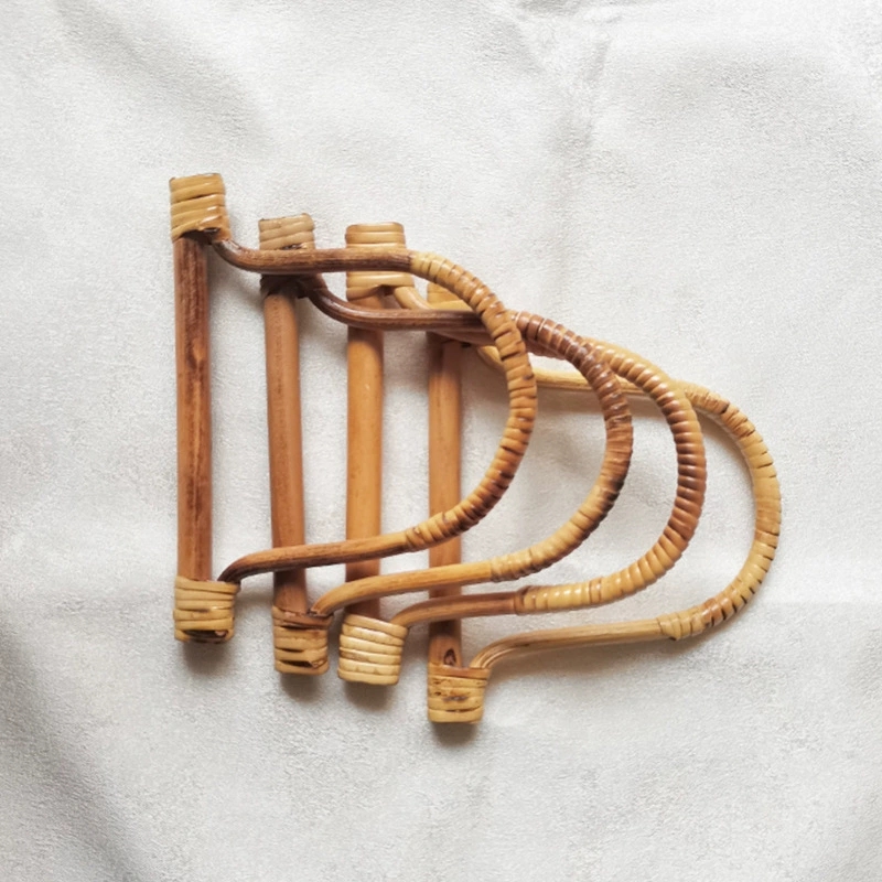 包包配件、包包手把、竹子手把、包包手提时尚箱包配件细节图