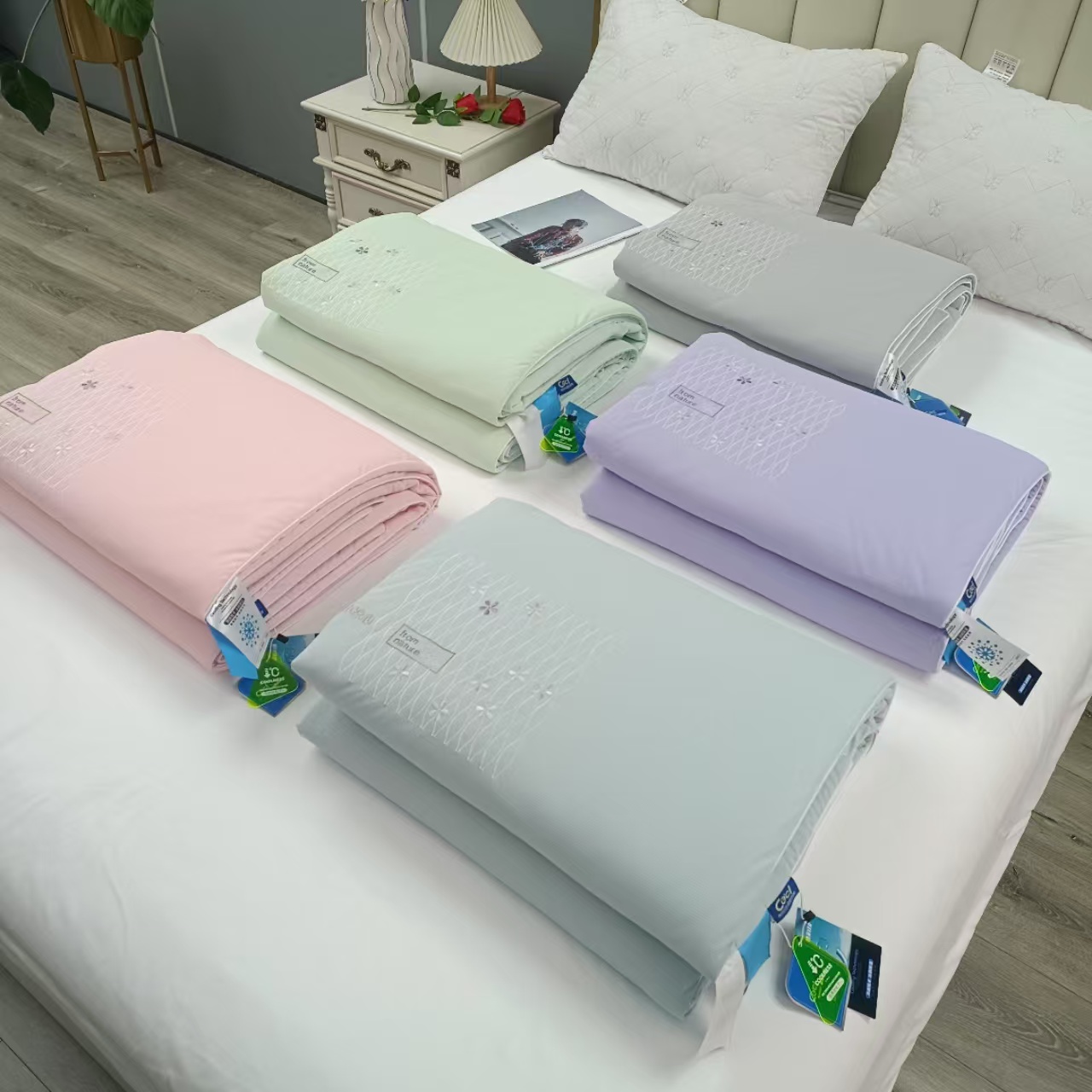 夏凉被/空调被子/被子/羽绒被/纯棉被套细节图