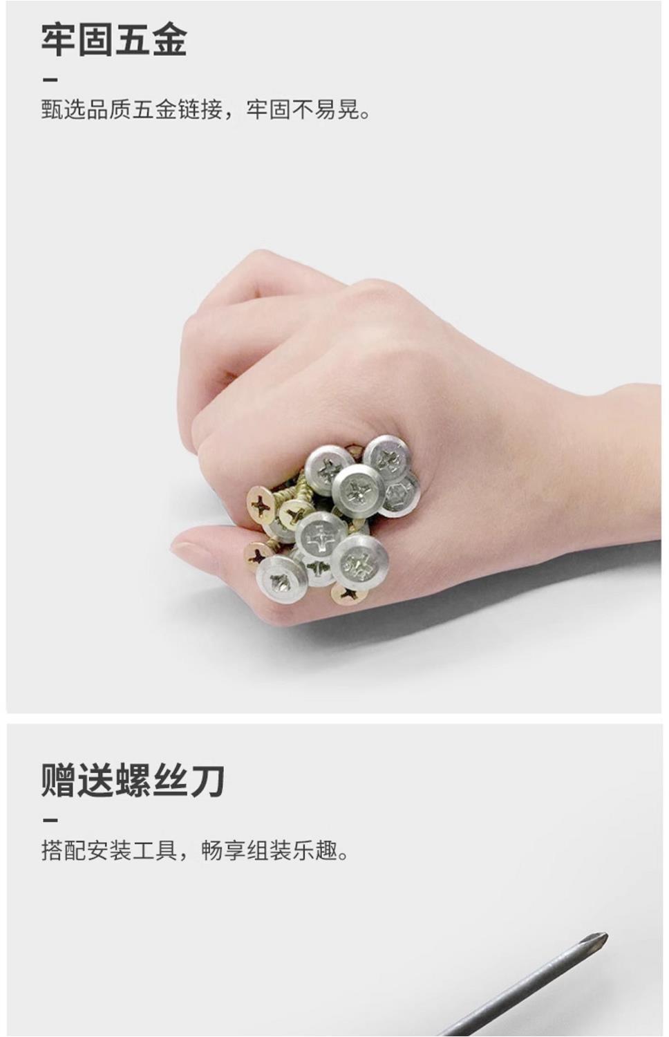 书桌学生家用书架一体电脑桌台式卧室学习写字桌子简易办公学习桌详情17