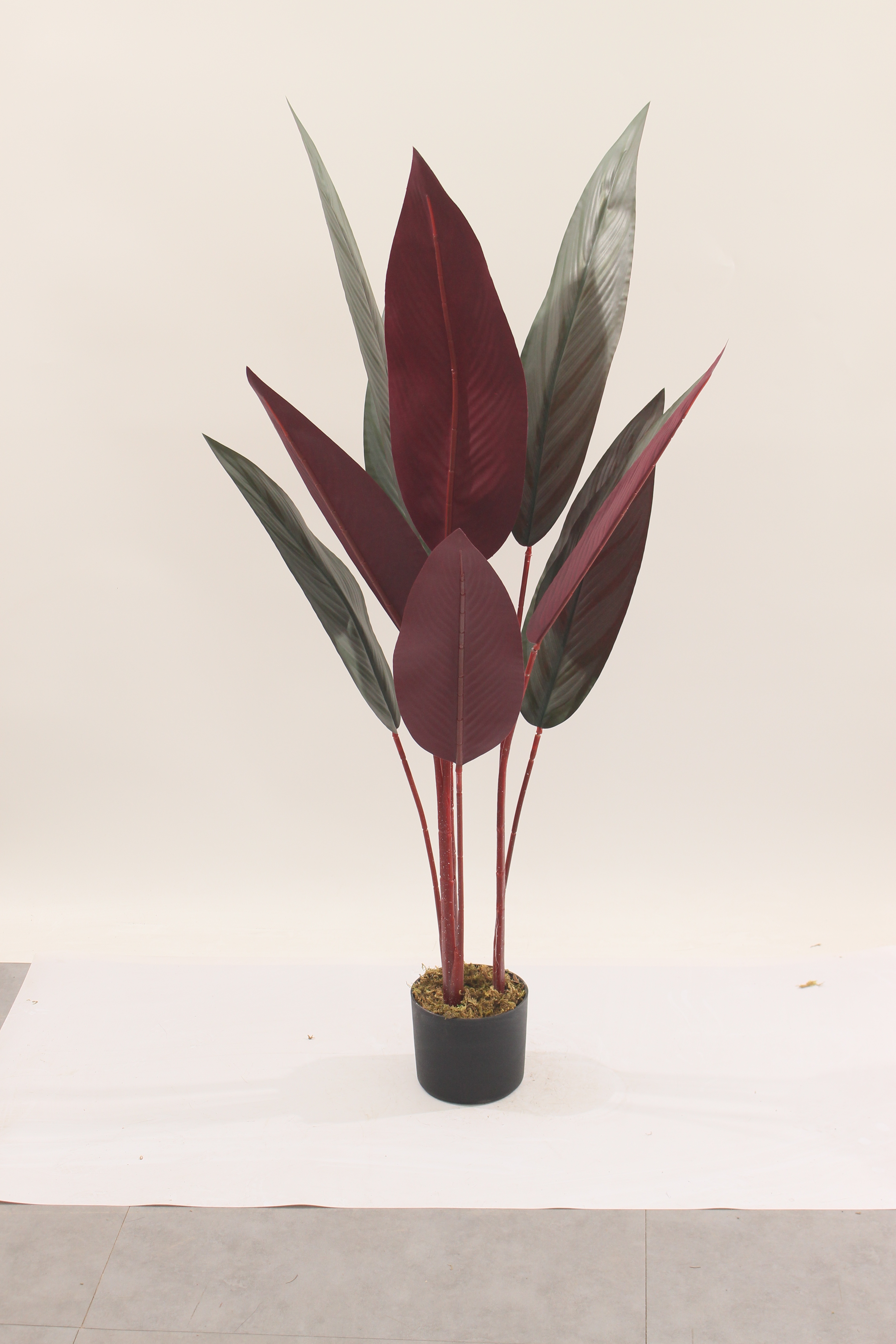 仿真植物绿萝花墙 永生花仿真花桃花装饰 仿真绿植室内装饰品 美观耐看不褪色