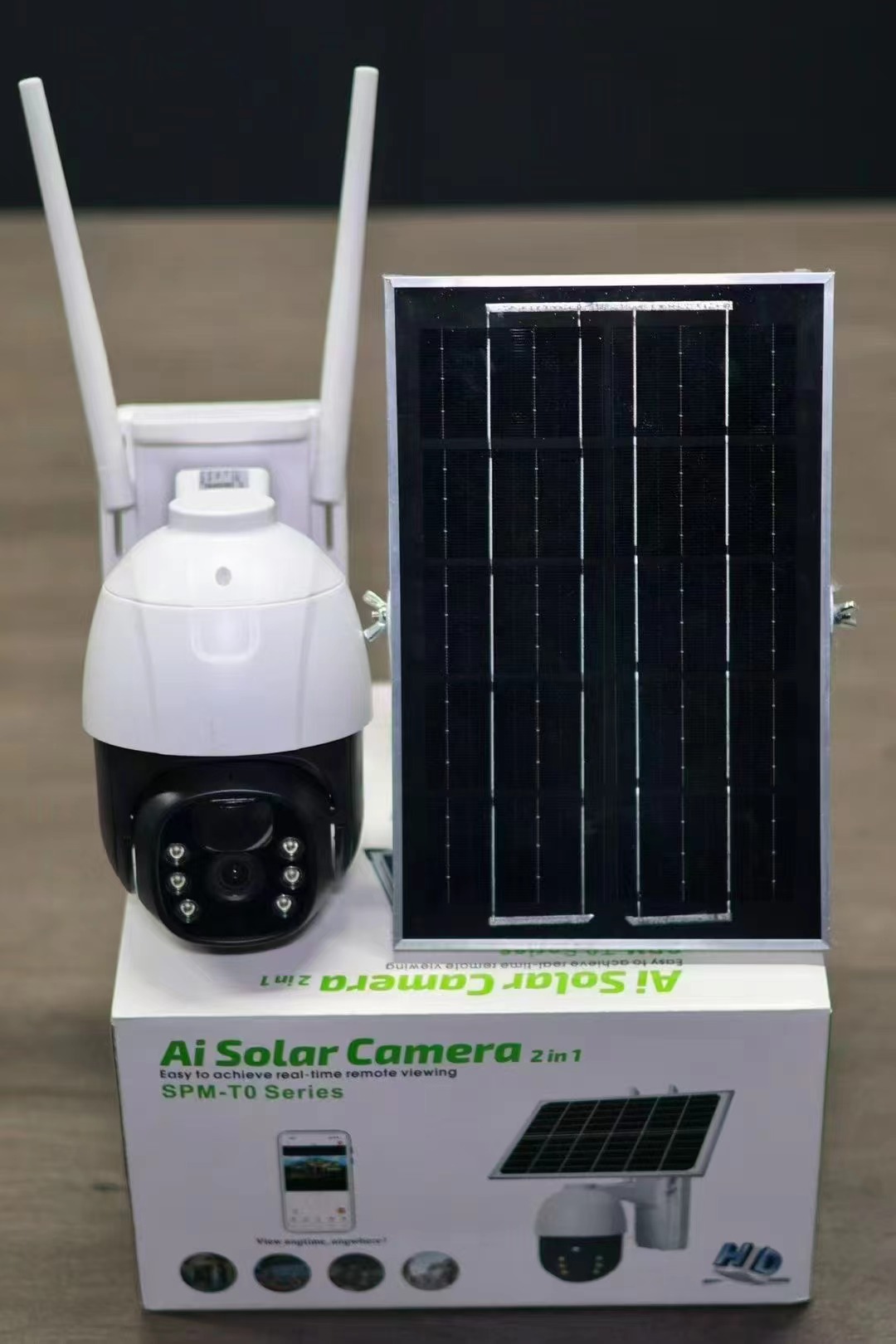 Outdoor solar monitoring, intelligent security monitor, WiFi camera monitor, high-definition wireless network, home night vision, remote mobile phone monitoring camera Specification image