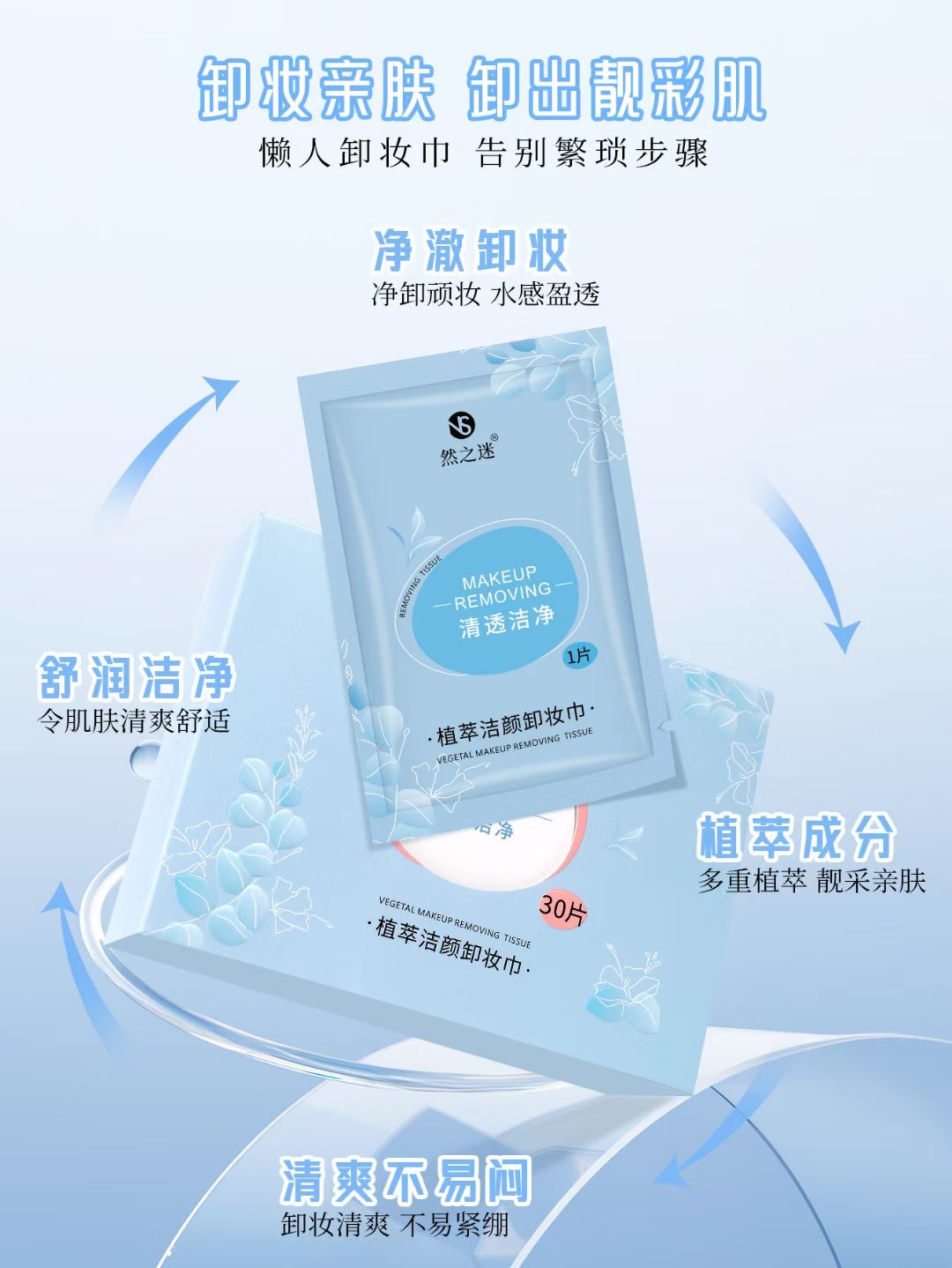 纸巾/方格纹指甲钳/湿巾/竹纤维细节图