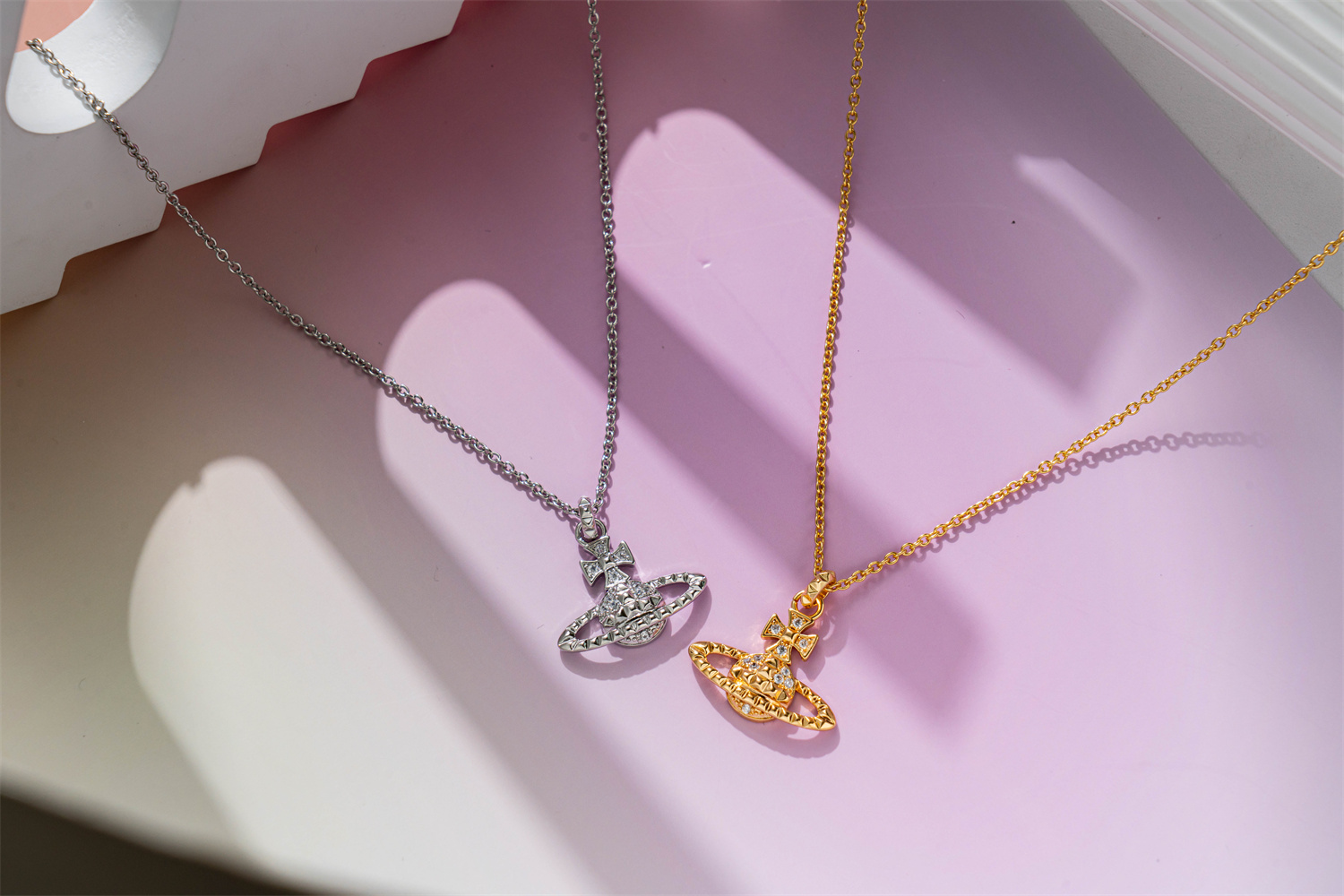 A classic Saturn pendant versatile necklace for Empress Dowager Xi pic 6