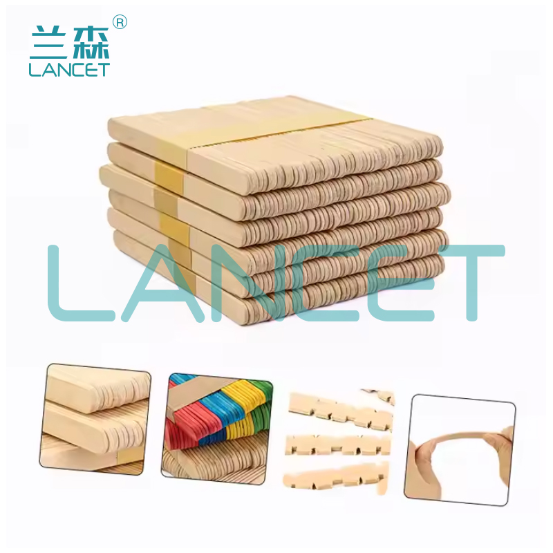عصا مثلجات مثلجات خشبية تحتوي على مثلجات مصنوعة من مواد يدوية للأطفال details Picture