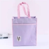 699 leather label trendy language simple style handbag, student tutorial bag, tutorial bag Item Picture