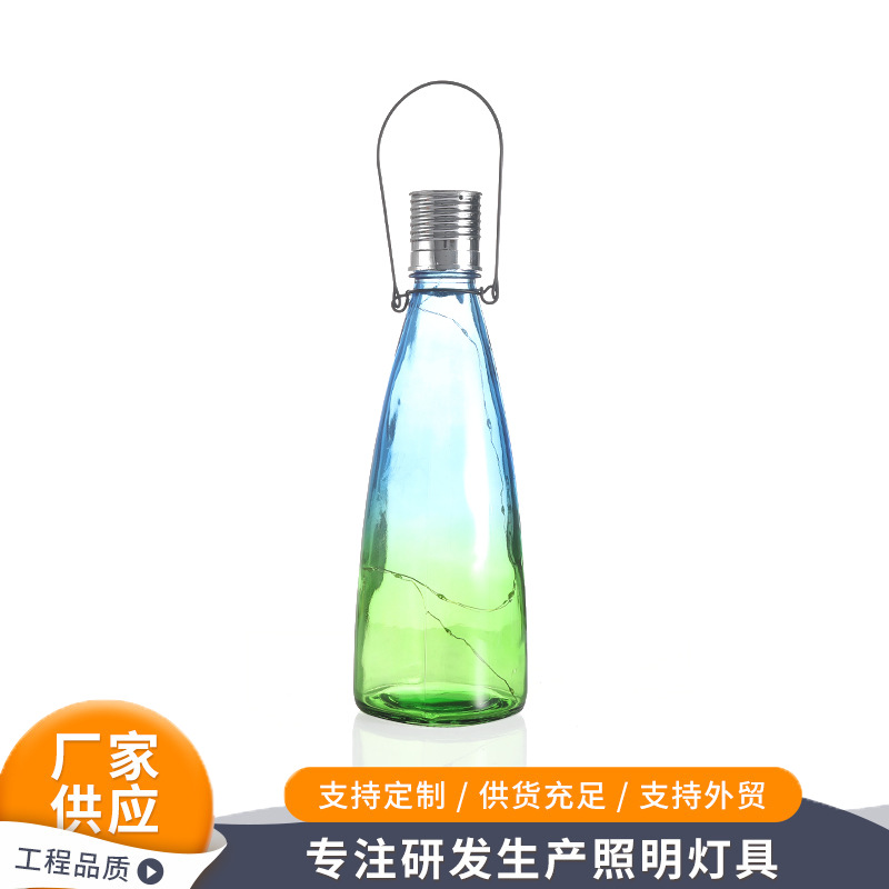 Outdoor solar decorative color light bulbs Solar LED festival color hanging light installation Application Scenario