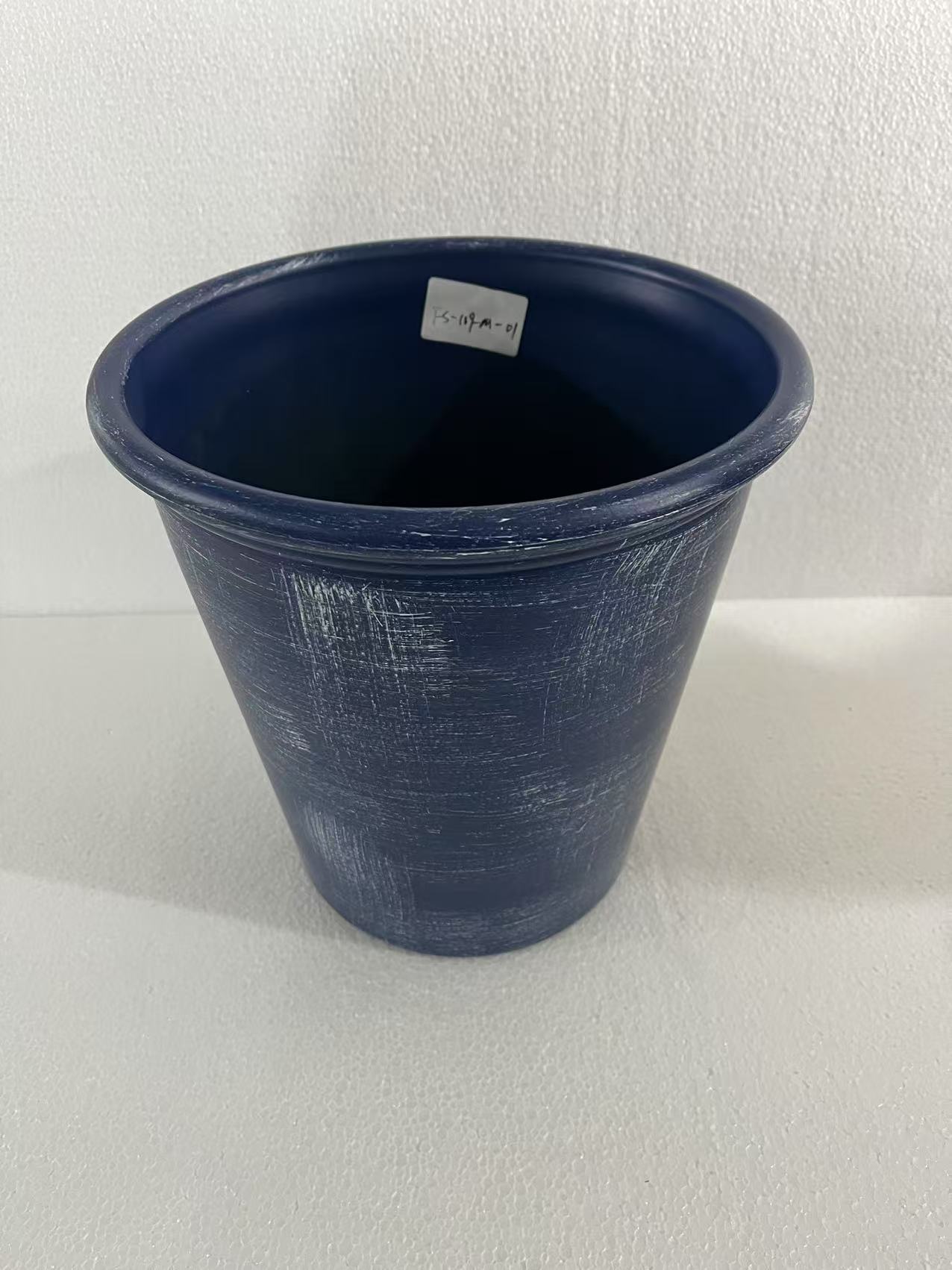 厂家直销 新款家用圆形园艺花盆塑料大花盆阳台花盆FS-119