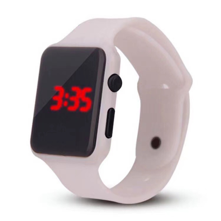 Comercio exterior venta caliente cuadrado LED reloj electrónico moda deporte tendencia estudiante pequeño cuadrado reloj electrónico para niños juguetes detail image 6