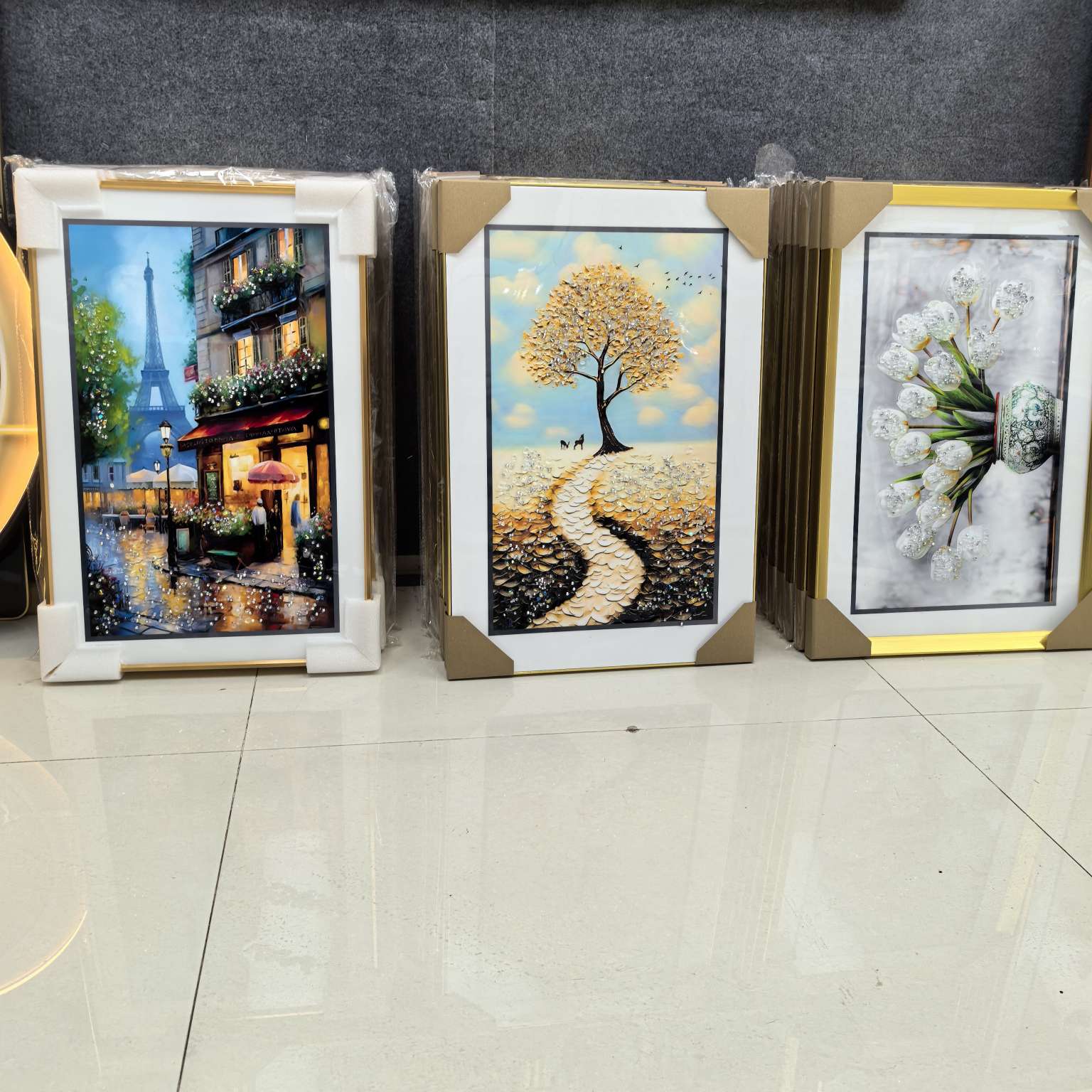 现代装饰画 欧美抽象风格 阿拉伯语元素 家饰挂画 沙发背景墙艺术品 挂在墙上的阿拉伯风情详情图3