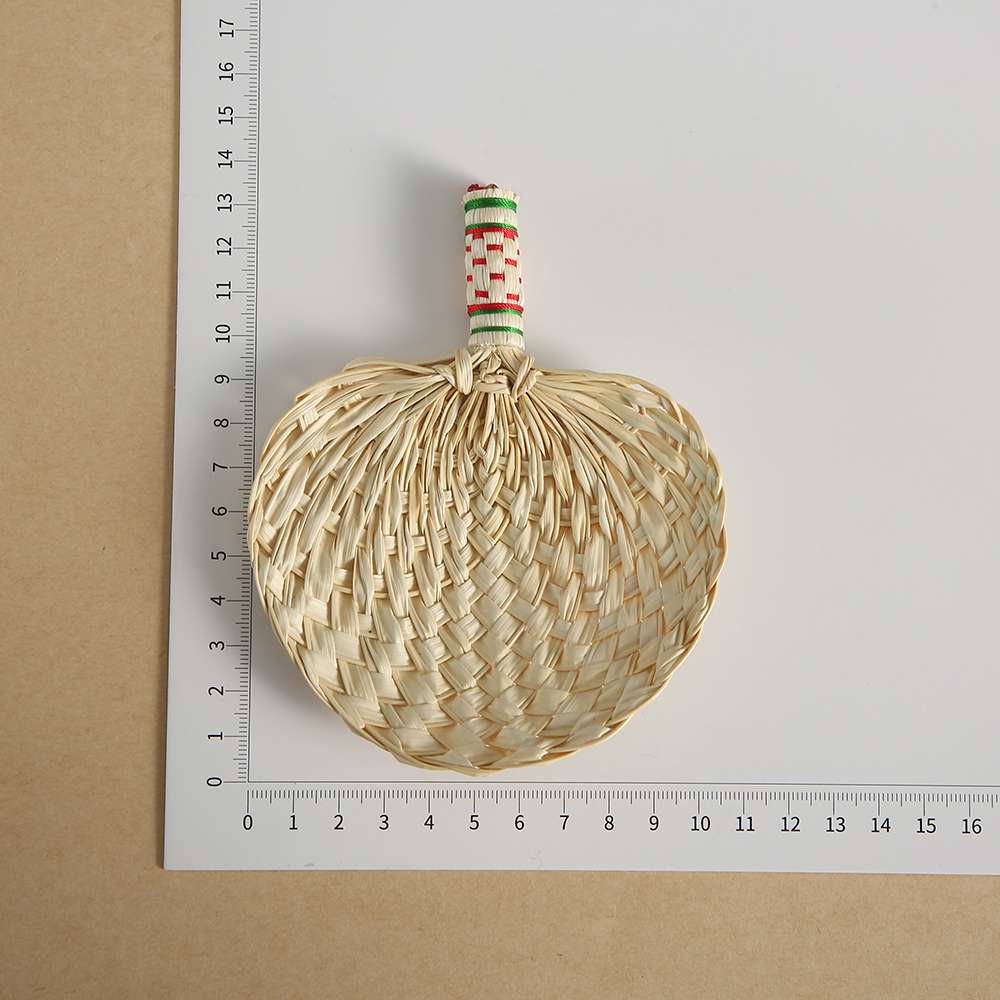 Exquisite folk handicraft collectibles, unique designs, handcrafted gifts, precious traditional cultural artworks, giveaways, mini DIY handcrafted palm-leaf fans detail image 8