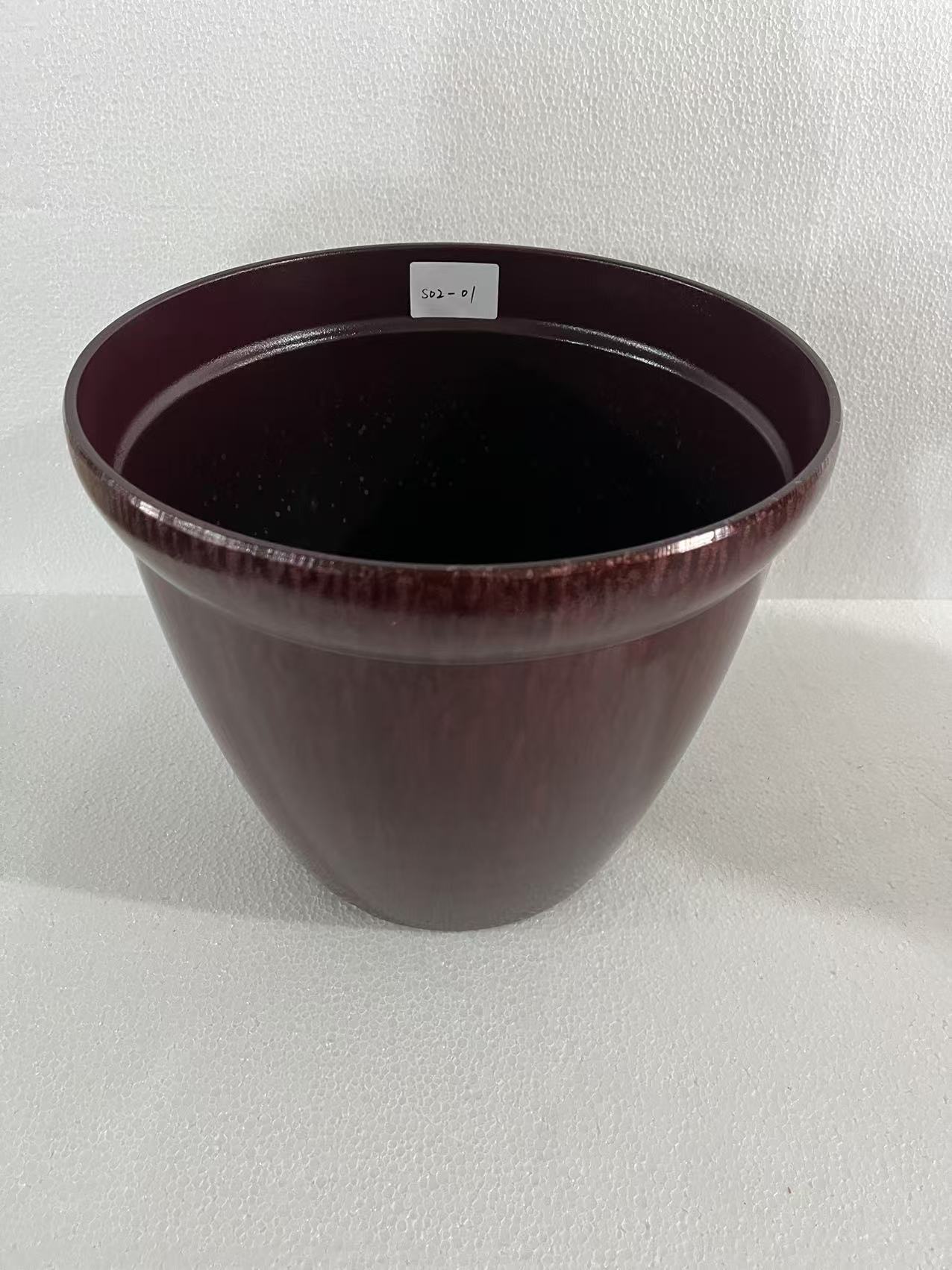 厂家直销 新款家用圆形园艺花盆塑料大花盆阳台花盆S02S03