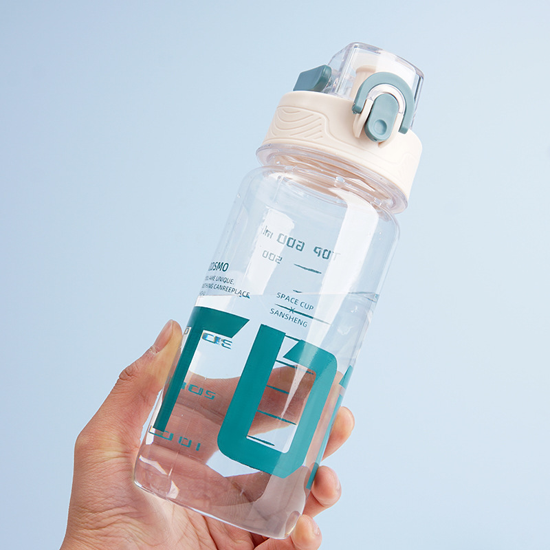 S152-A-246 new water bottle Large capacity water bottle students portable sports kettle summer fitness space cup Specification drawing