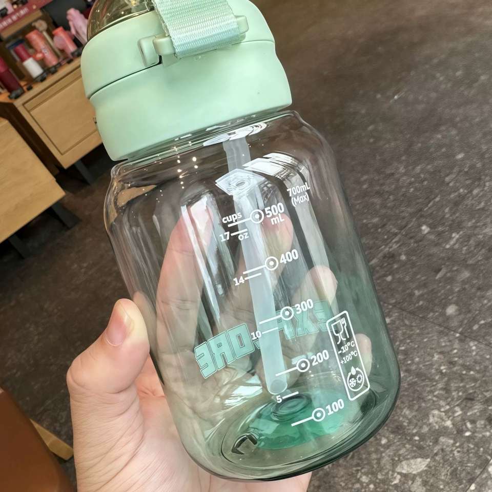 X152-XBD-6071 Summer new student plastic cup sippy cup Sports portable cup Girls large capacity water cup children's sippy cup Application Scenario