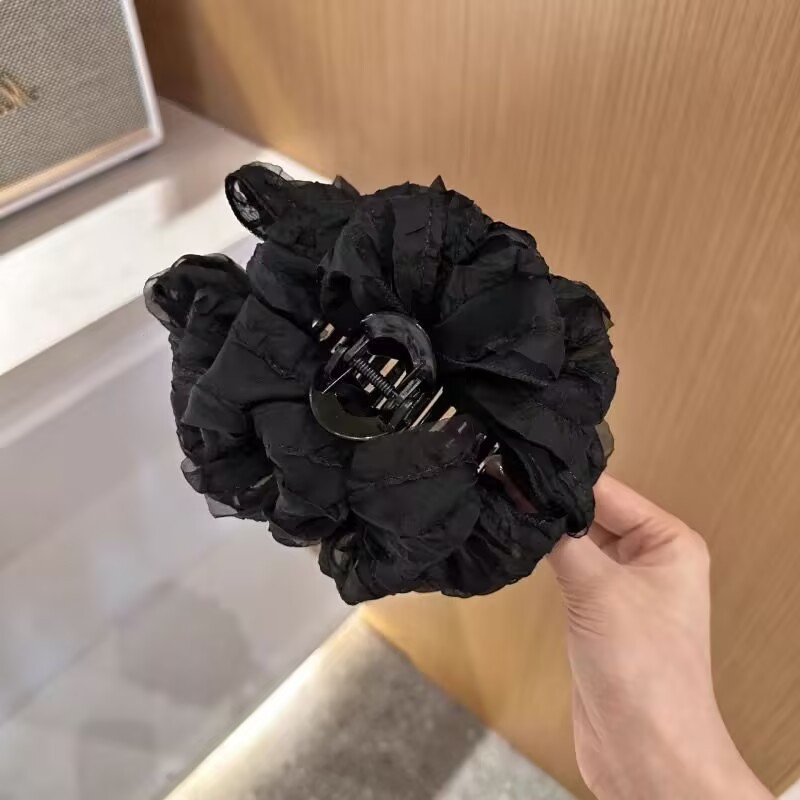 新款泡泡云朵抓夹！蝴蝶结发饰头饰饰品 精致发夹抓夹 女士优雅气质必备款式 造型百搭时尚新款详情图5