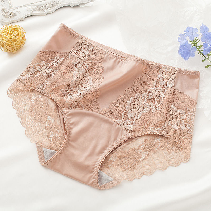 纯棉高腰女士内裤纯棉抑菌裆舒适透气大码平角内裤2025新款内裤