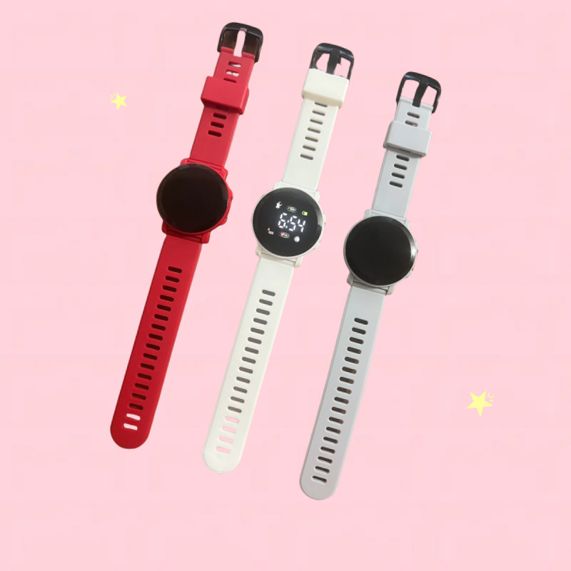 Student-oriented electronic fashion sports LED wristwatch with high appearance standards, cool and versatile detail image 3