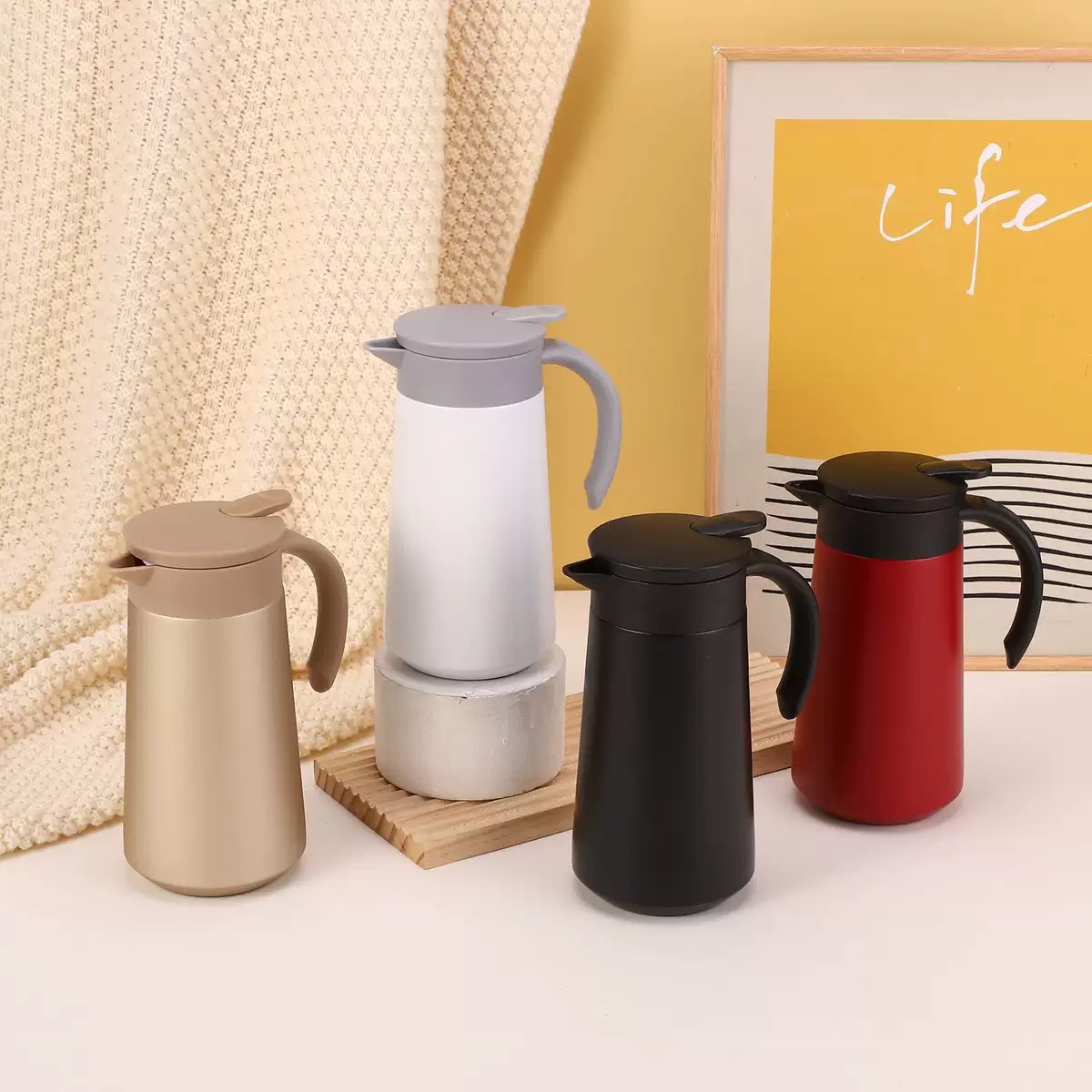 烧水壶/开水壶有吗/不锈钢壶/水壶/菜刀刀具白底实物图