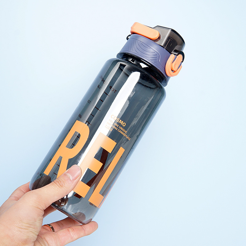 S152-A-246 new water bottle Large capacity water bottle students portable sports kettle summer fitness space cup Item Picture
