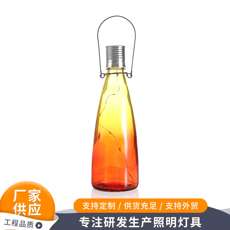 Outdoor solar decorative color light bulbs Solar LED festival color hanging light installation Item Picture