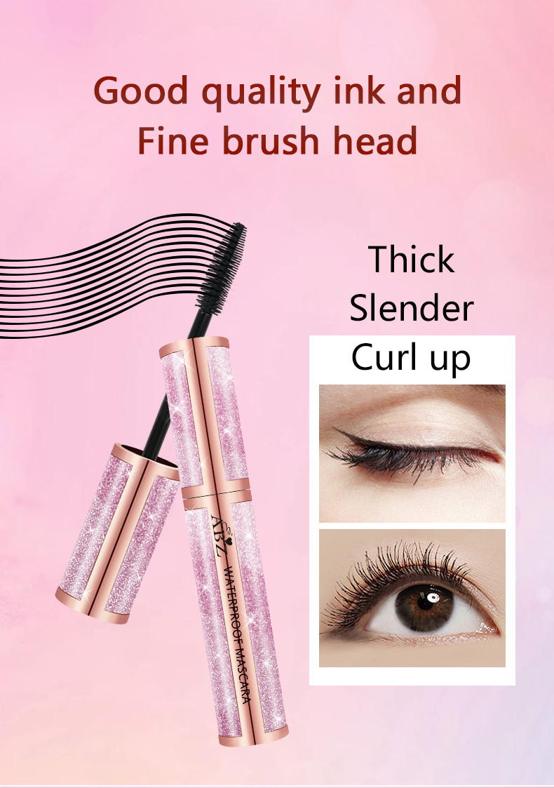 跨境正品ABZ星空睫毛膏防水汗定型液纤长浓密卷翘彩妆批发详情3