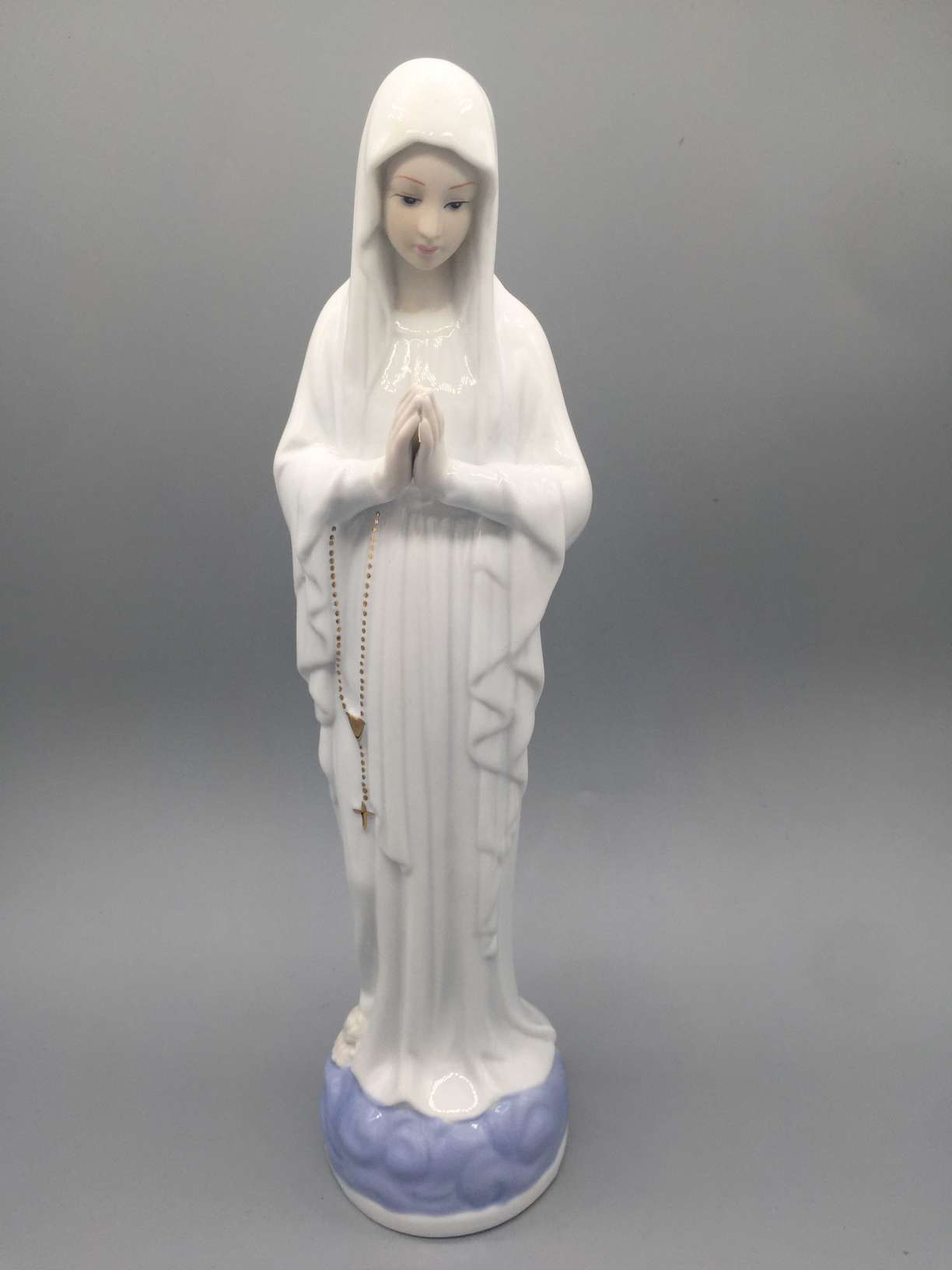 圣母玛利亚主题陶瓷工艺品 精美日用陶瓷礼品 独特设计陶瓷劲物工艺品 收藏赠送两相宜