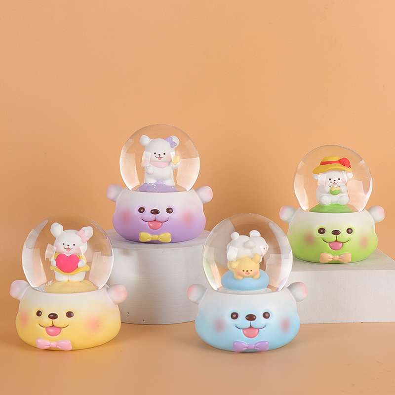 树脂工艺品，水晶球 车载摆件礼品 精致树脂摆件创意装饰品详情图7