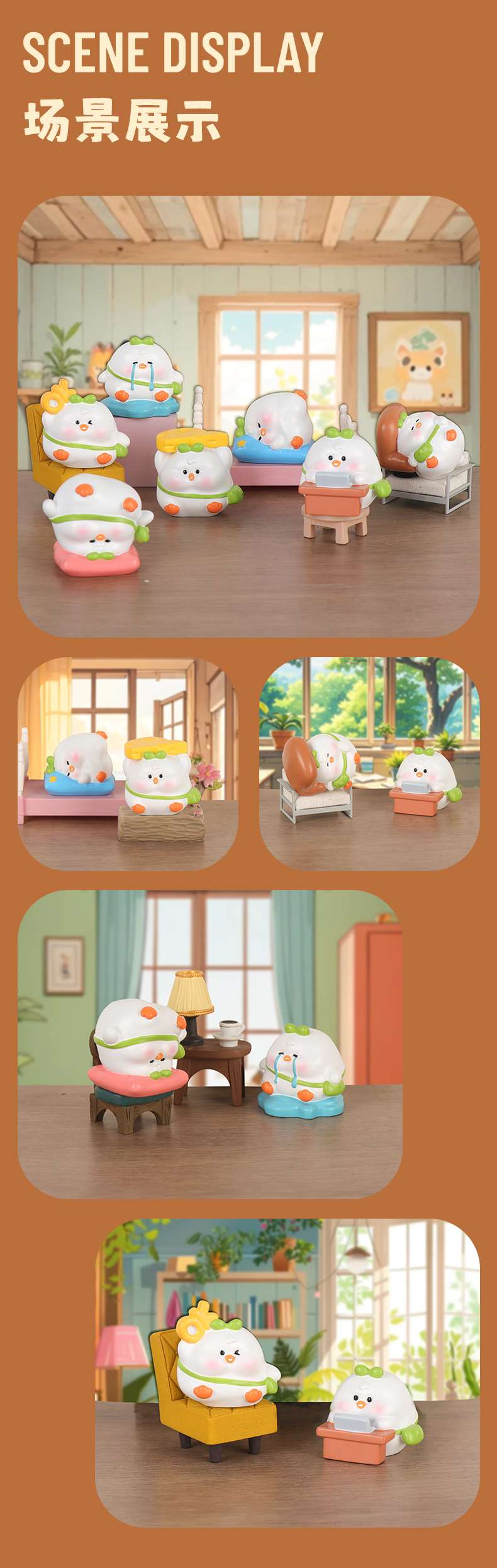 树脂工艺品儿童玩具车载摆件 精致礼品树脂摆件 创意家居装饰品详情图7