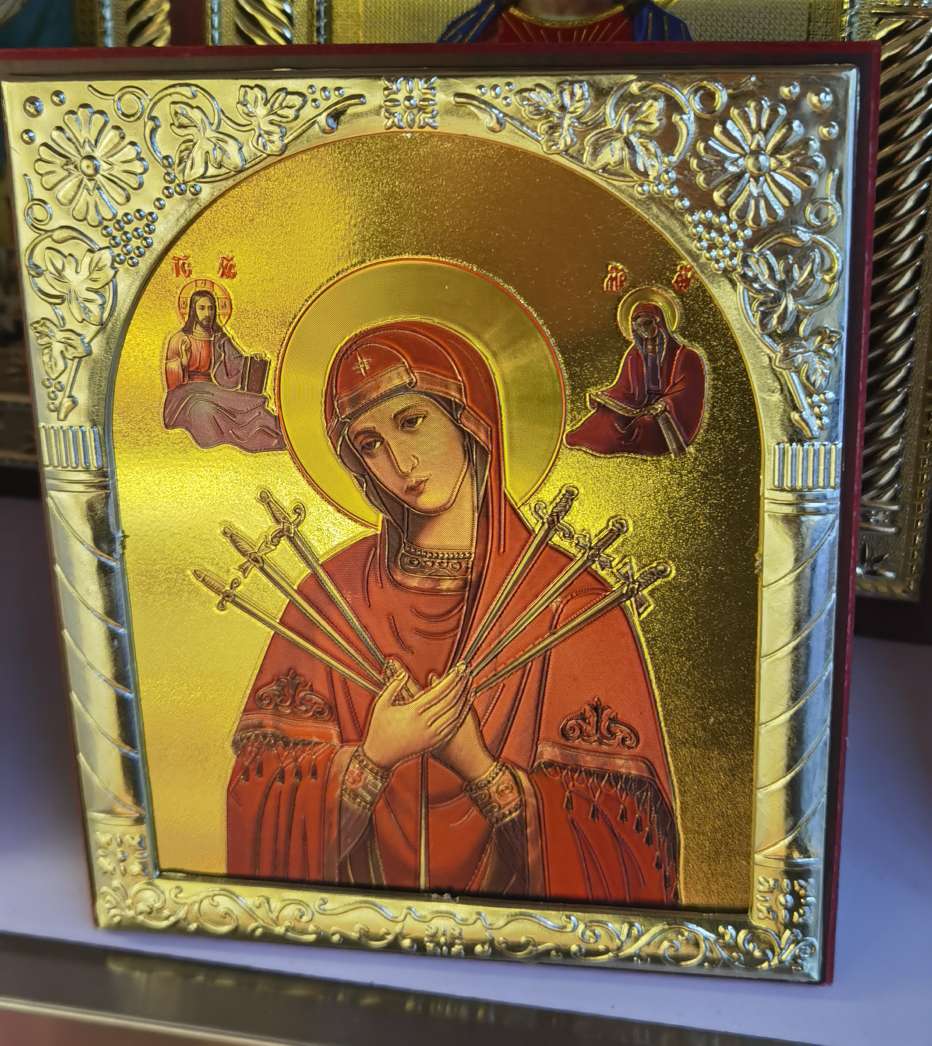 宗教相框摆件，密度板材料白盒包装