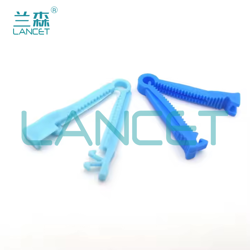 Disposable umbilical cord clips, medical umbilical cord clips, neonatal umbilical cord clips, sterile umbilical cord clips, usually packaged independently Application Scenario