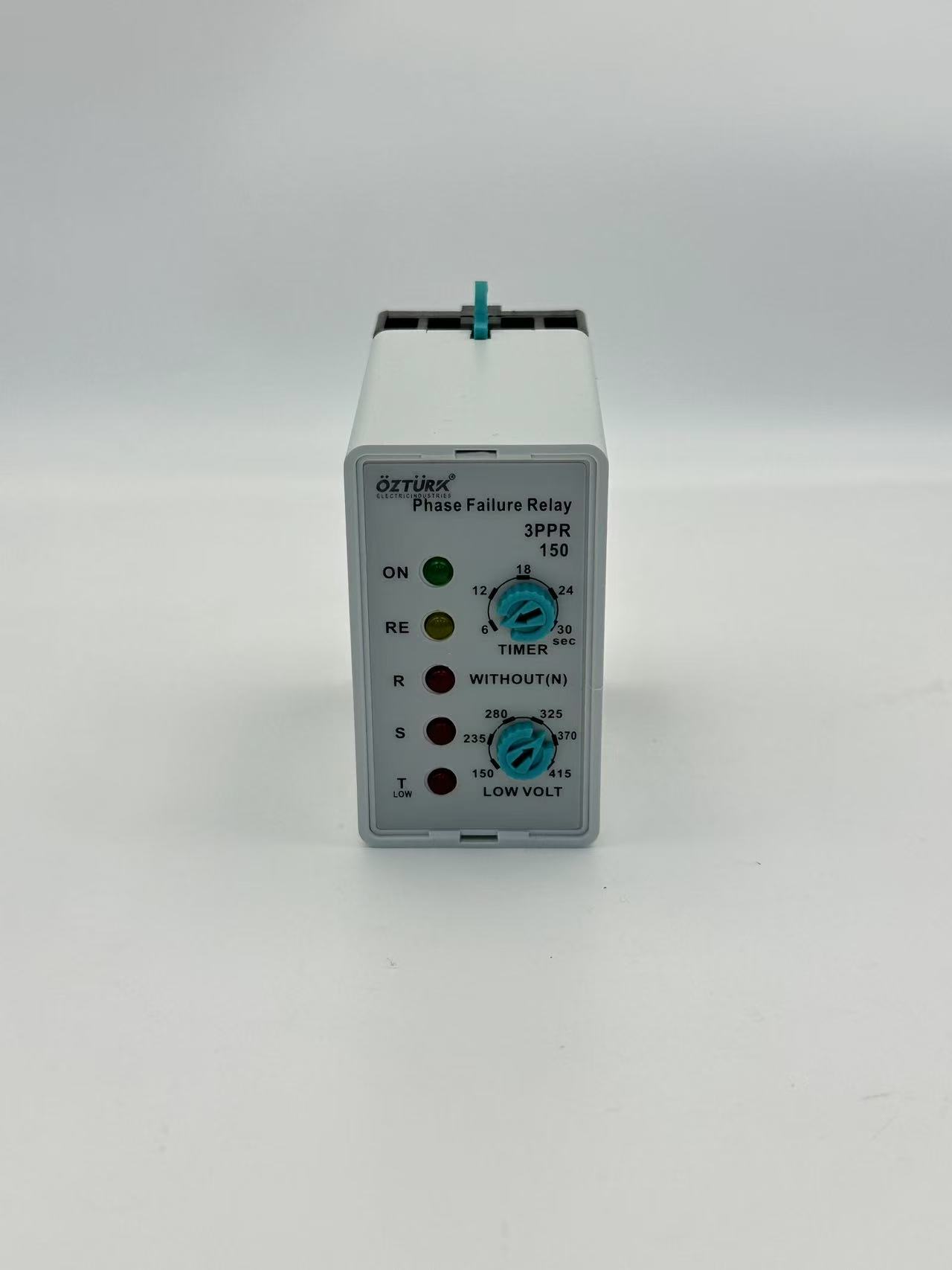 OZTURK品牌 3PPR 150 新款热销继电器 低压保护器 电工电气产品白底实物图