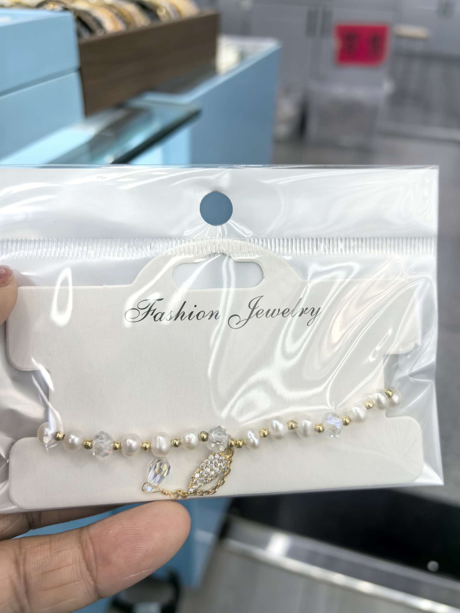 朱砂水晶十八籽手链 手饰精美饰品 手串独特设计 时尚潮流首饰品手串手链