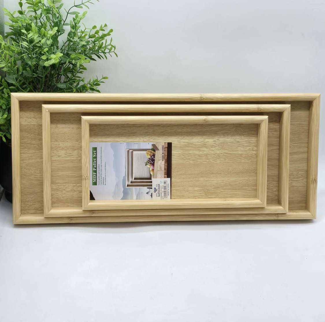 高端精致托盘实木盘子，长方形茶盘，香薰首饰收纳托盘，高档酒店用品专供 日用百货套装 其他酒店用品一应俱全 高品质服务用品详情图3