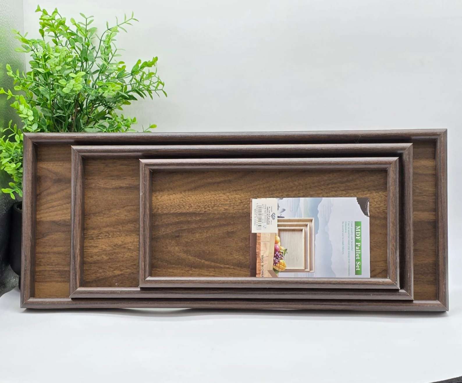 高端精致托盘实木盘子，长方形茶盘，香薰首饰收纳托盘，高档酒店用品专供 日用百货套装 其他酒店用品一应俱全 高品质服务用品详情图2