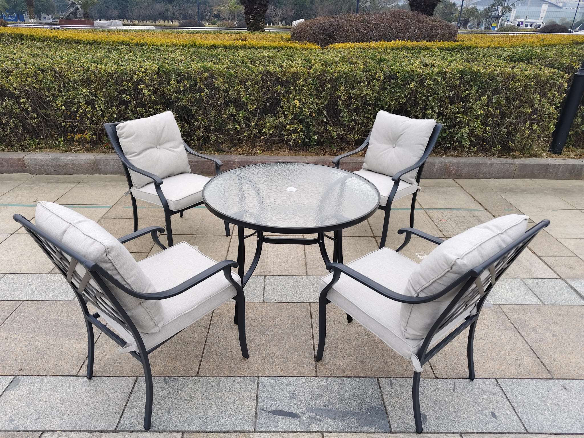 户外家具原木椅子 藤编桌椅沙发茶水桌 客厅中式椅 靠背休闲家装建材 优质舒适实用茶水桌椅子靠背客厅中式椅原木椅子沙发沙发